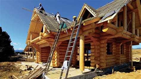 Log Cabin Building Process 的图像结果