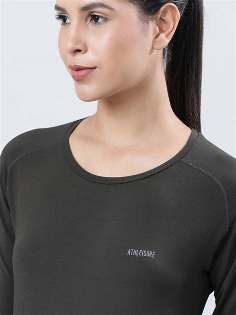 Women Smock Black Solid Tops FLY TECH F/SLEEVE PLAIN - Lovable India