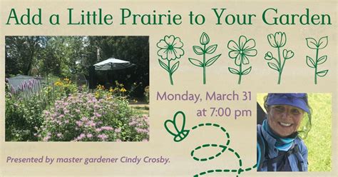 Add a Little Prairie to your Garden, Des Plaines Public Library, 31 ...