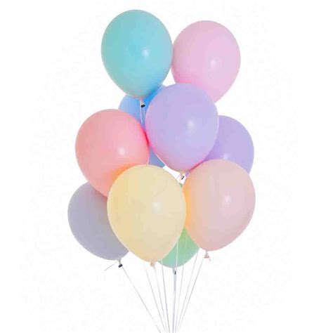 Pastel Balloon Bunch - Alistair Floral Design