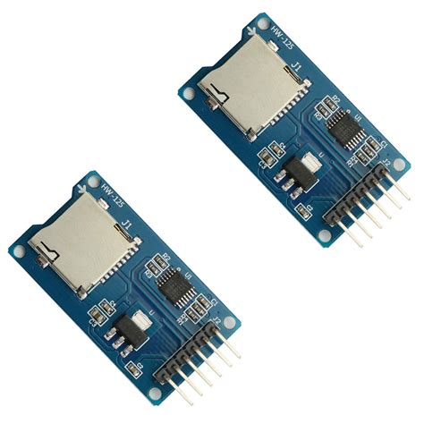 Maxmoral 2PCS Micro SD Storage Board Memory Shield Expansion Module 6 ...