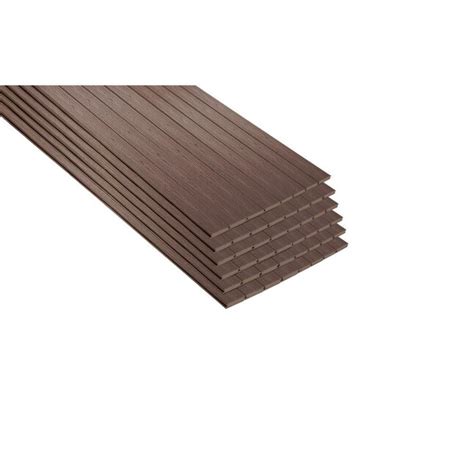 Trex Transcend Fire Pit Grooved Composite Deck Board in the Composite ...