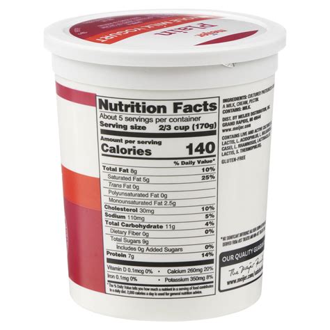 Meijer Plain Whole Milk Yogurt - 32 oz 32 oz | shipt