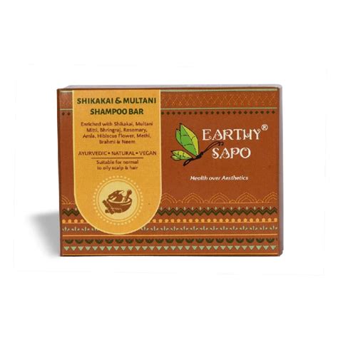 Earthy Sapo Shikakai & Multani Shampoo Bar