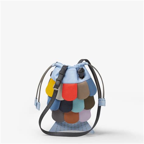 Bolsa pez Piel Cuoio Romano de becerro Multicolor | Fendi