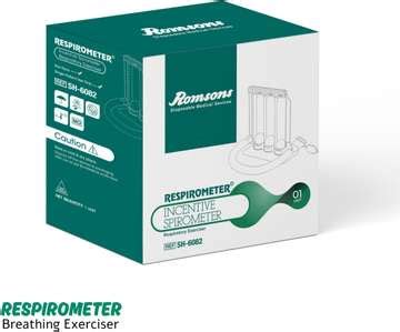 alveofit Digital Spirometer with Incentive spirometry for home use ...