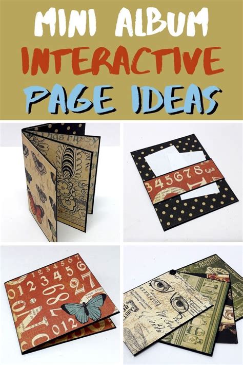 Image result for Page Tutorials for Mini Albums