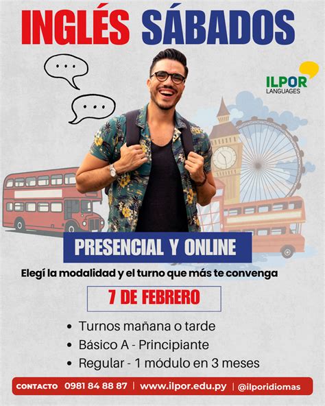 INGLÉS SÁBADOS | ILPOR