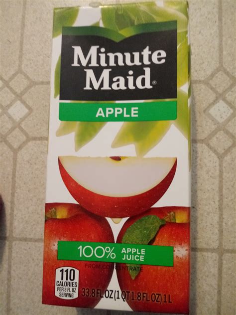 Minute Maid Apple Juice