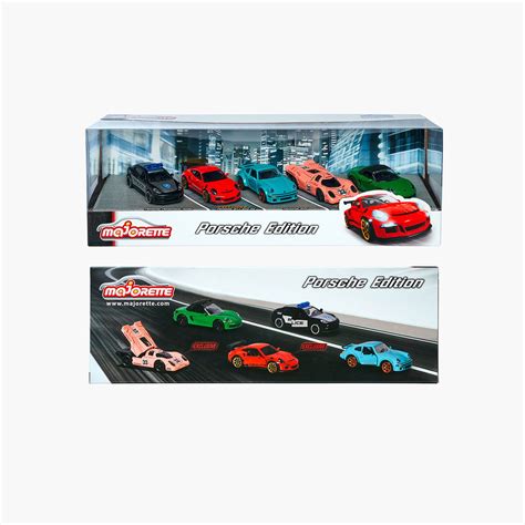 Buy Majorette 5-Piece Porche Toy Car Gift Set from Majorette at just ...