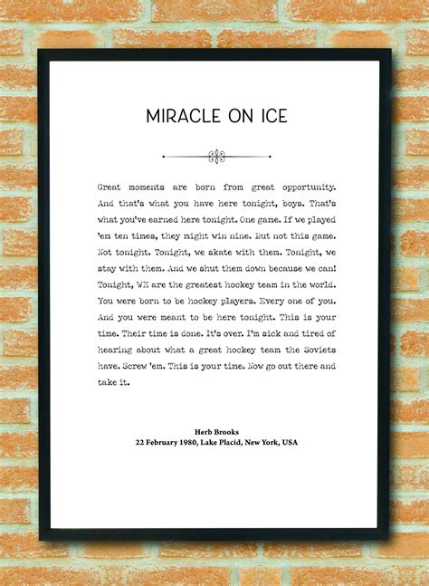 Miracle On Ice Speech