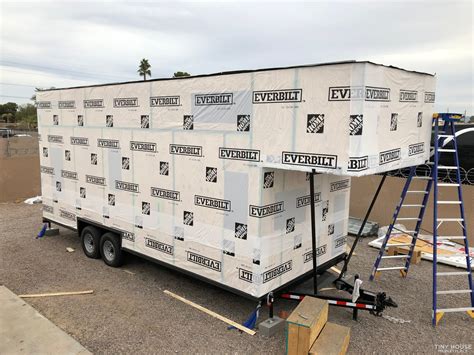 Tiny House for Sale - ThinHaus Model A2410 Half Built Test