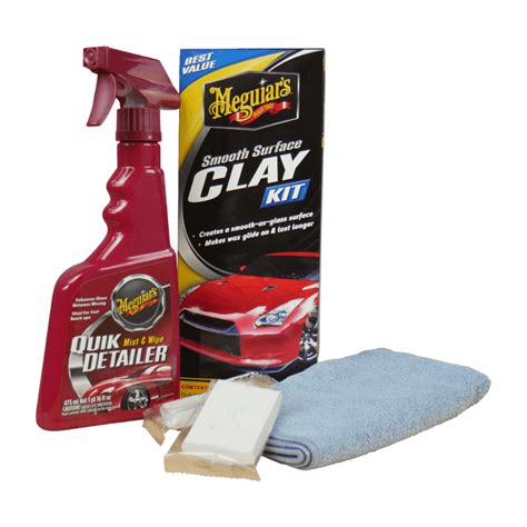 Meguiars Clay Bar Kit 473mL + 2 Clay Bars G1120 | AutoMegaStore
