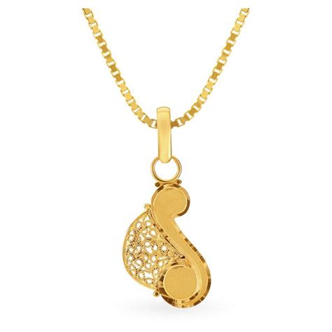 Stunning 22 Karat Gold Jali Work Pendant