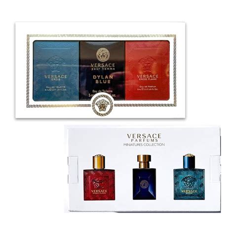 Versace Miniatures Collection For Men 3X5ML