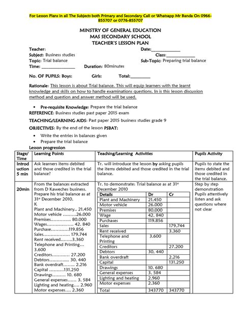 Training Lesson Plan Example 的图像结果
