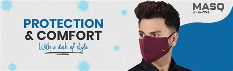 MASQ By Q-One Wings 4 Layer, Reusable, with Ear Adjusters, Anti ...