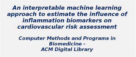 Inflammation biomarkers on cardiovascular risk assessment | S-Logix