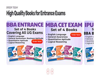 Entrance Exam Books | CUET, IPU CET, BBA, BCA, MCA, MBA Guides