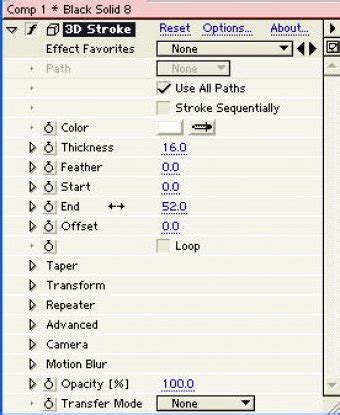 Trapcode 3D Stroke Tutorial 的图像结果