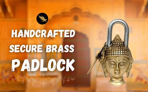 Brass Blessing Home - Garden Padlock - Lock with Keys - Working - Made ...
