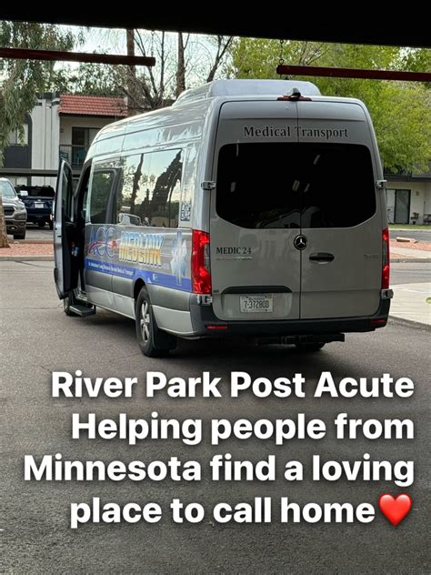 I'm thrilled to see the growth of River Park Post Acute and the ...