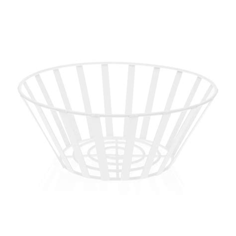 Portafrutta Versa Bianco Acciaio (25 x 10 x 25 cm) | Leroy Merlin