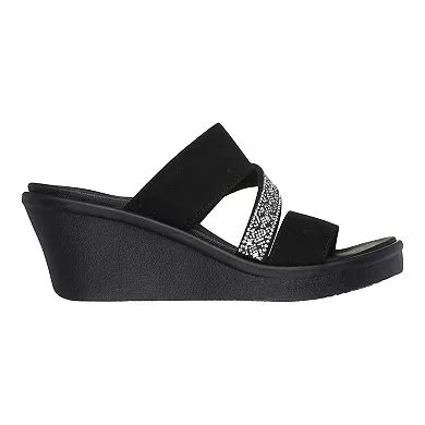 Skechers Cali® Rumble On Social Glam Women's Wedge Sandals