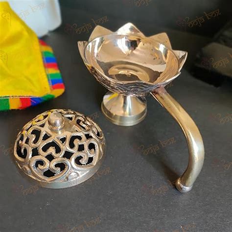 Brass Bakhoor Burner, Incense Loban Burner
