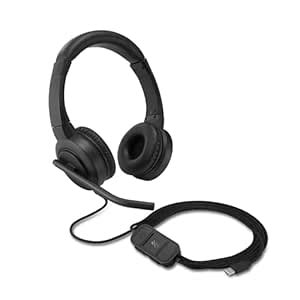 Amazon.in: Buy Kensington H1000 USB-C On-Ear Wired Headset with Noise ...