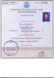 Venus Typewriting Institute in Madurai