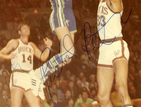 Lot Detail - Pistol Pete Maravich Signed 8"x10" Photo with Atlanta ...