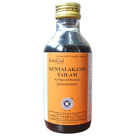 Buy Kuntalakanti thailam 200ml Online - Ayush Care