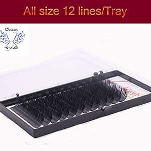 Buy Fission C, 0. 25mm : 1 Tray B/C/D Curl Eyelash Extension 100% ...