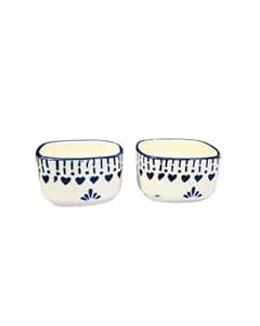 Brills Handcrafted Ceramic Chutney Bowl – Microwave & Dishwasher Safe ...