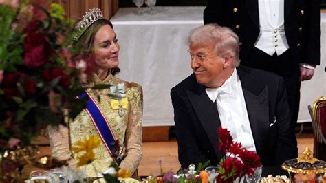 How Donald Trump's taste influenced the Princess of Wales' state banquet dress choice | HELLO!