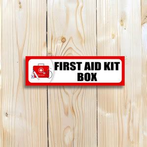 voorkoms First Aid Box Sign Board Sun Board For Hospital, Restaurant ...