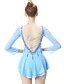 Figure Skating Dress Women's Girls' Ice Skating Dress Outfits Sky Blue ...