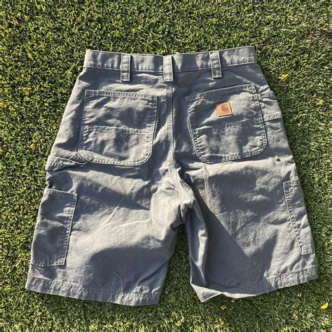 Green Carhartt Cargo Shorts 32 - Depop