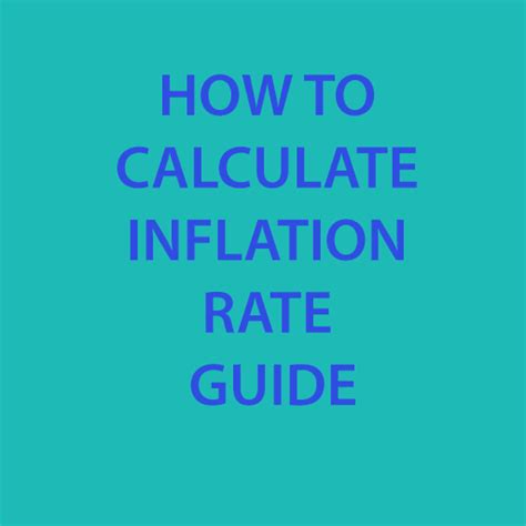 HOW TO CALCULATE INFLATION RATE GUIDE - App on Amazon Appstore