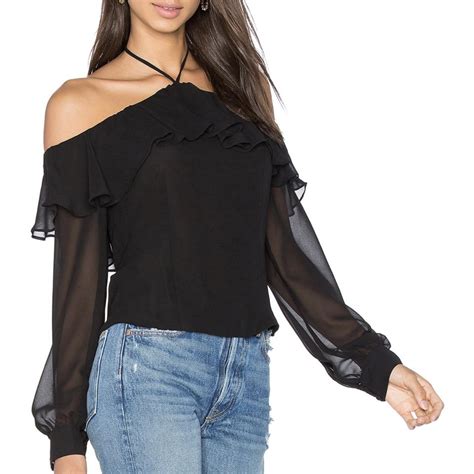 LPA Top 6 in Black Purchased from Revolve, retail... - Depop