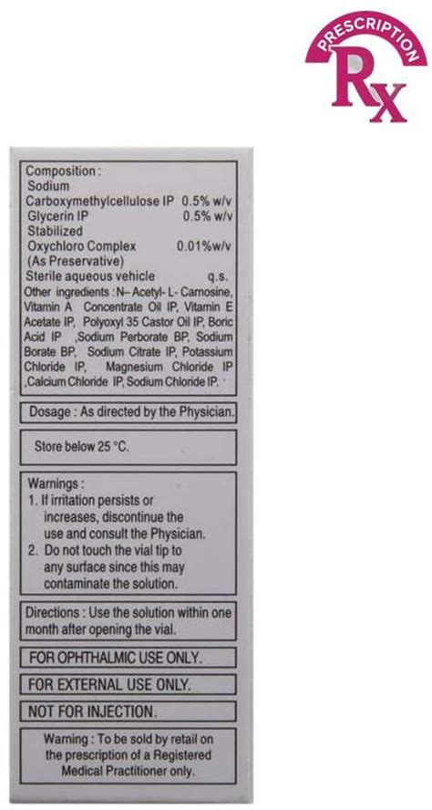 Softdrops Eye Drop (10 ml) Price in India - Buy Softdrops Eye Drop (10 ...