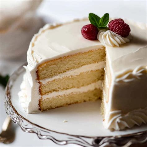 vanilla cake recipe: Moist Classic Two-Layer Cake