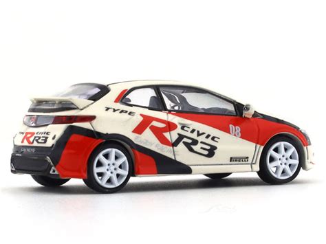 2007 Honda Civic Type R FN2 Race Livery 1:64 Para64 diecast scale model ...