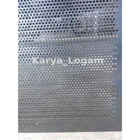 Jual Plat Lubang Besi 0.8mm x 1 M x 2 M dia. lubang 1 - 12 mm - lubang ...