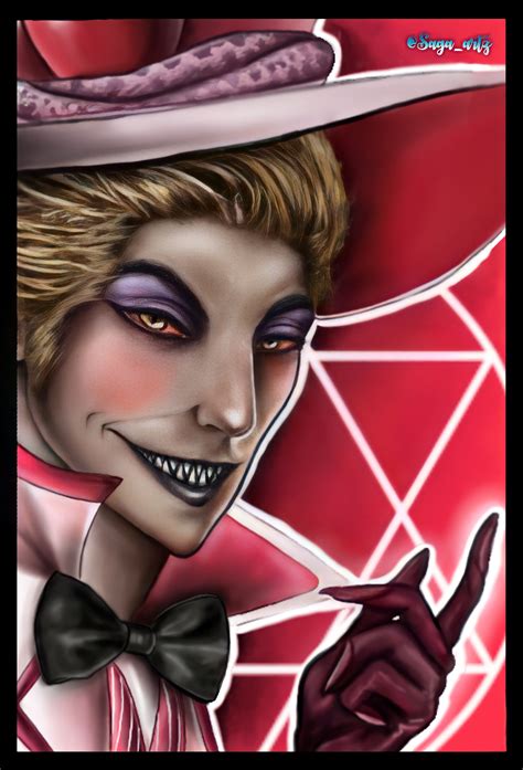 Artstation Lucifer Hazbin Hotel Fanart
