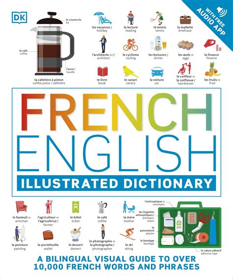 French English Illustrated Dictionary: A Bilingual Visual Guide to Over ...
