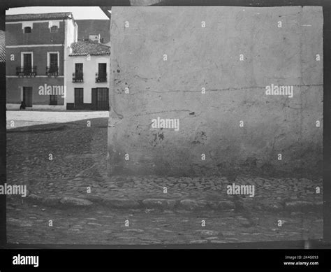Street corner in spanish Black and White Stock Photos & Images - Alamy