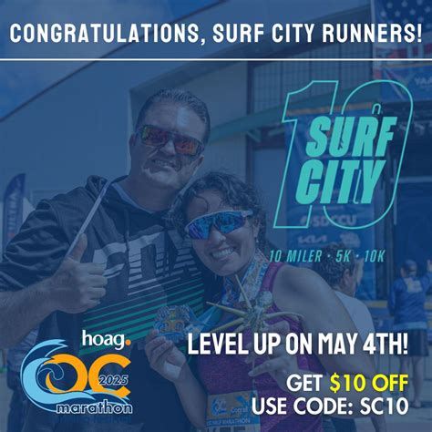Congratulations to all the runners who completed the Surf City 10! 🏅 ...