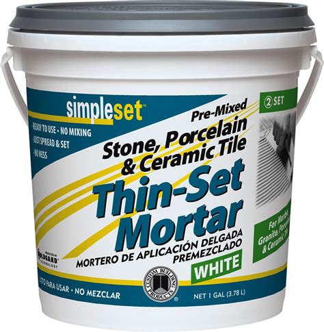 Amazon.com: Custom Building Products Simple Set STTSW1-2 1 Gallon White ...